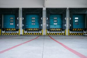 Photo of a loading bay